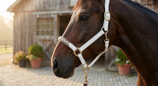 Gemini_Generated_Image_q6n5l4q6n5l4q6n5 Licou cheval cuir cousu Billy Cook 3 tailles