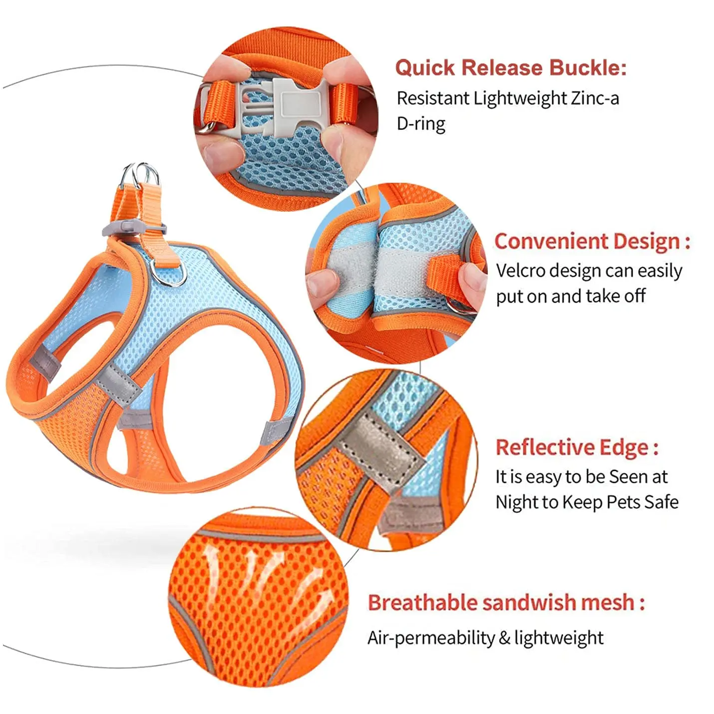 Ensemble harnais et laisse pour chat accessoire en Nylon respirant confortable r glable pour chaton Durable