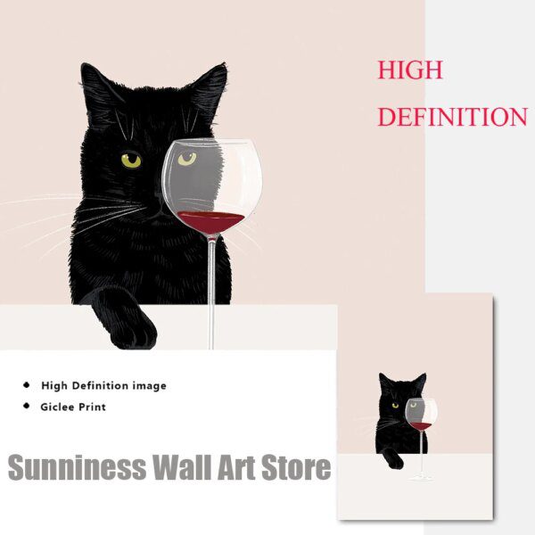 tableau chat Affiches et imprimés amusants chats modernes