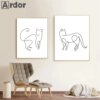 102703-9d5bc7.jpg Tableau chat moderne toile