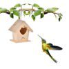 103735-9a9c3f.jpg Maison d’Oiseaux – Lot de 3 Mini Nichoirs en Bois, Décoration Créative
