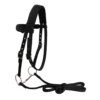 Harnais cheval nylon souple bride tête 3 tailles