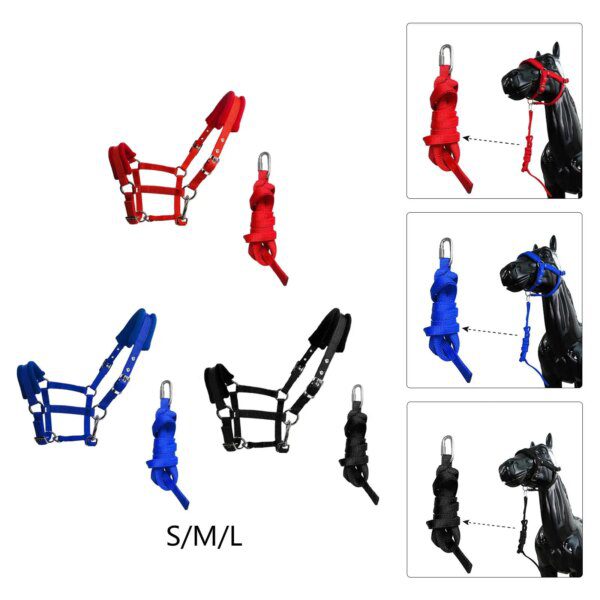 harnais cheval pratique, longueur de décrochage de sauna, sangle de coussin en éponge