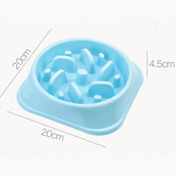 Gamelle Anti-Glouton Chien & Chat – Bol à Alimentation Lente Non Toxique