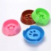 Gamelle Anti-Glouton Chien & Chat – Bol à Impression de Pattes