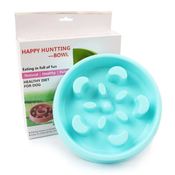 Gamelle Anti-Glouton Chien & Chat – Mangeoire Puzzle Anti-Ballonnement