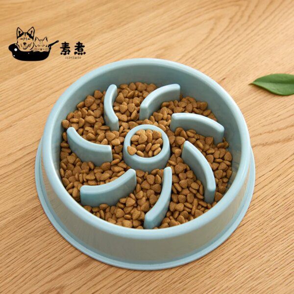 Gamelle Anti-Glouton pour Chien – Alimentation Lente