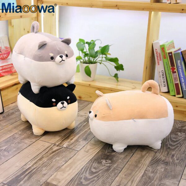 Peluche chien mignon Shiba Inu 40/50cm en peluche Animal doux oreiller