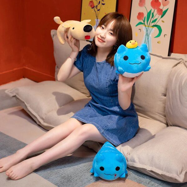 Peluche chien Jouet Bugcat Capoo Dog, dessin animé Kawaii, mignon