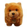 Peluche chien Kawaii Chow Chow de 30cm, jouet mignon et réaliste