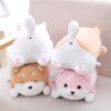 105382-c9fe64.jpg Peluche chien coussin chien kawaii, modèle shiba inu pour enfant