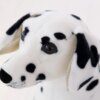 Peluche chien dalmatien en peluche, jouet de simulation d'angidog, animaux en peluche
