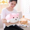 Peluche chien mignon Shiba Inu, 36cm, peluche Kawaii, Animal doux