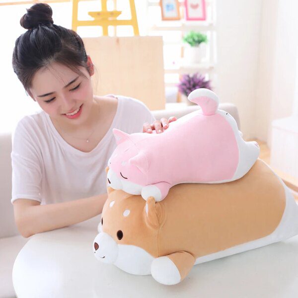Peluche chien mignon Shiba Inu, 36cm, peluche Kawaii, Animal doux