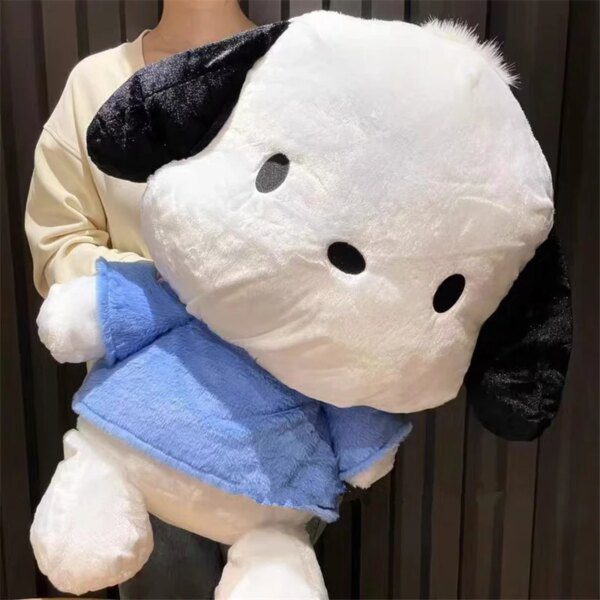 Peluche chien Sanurgente Pochacco-Oreiller en peluche de dessin animé pour fille