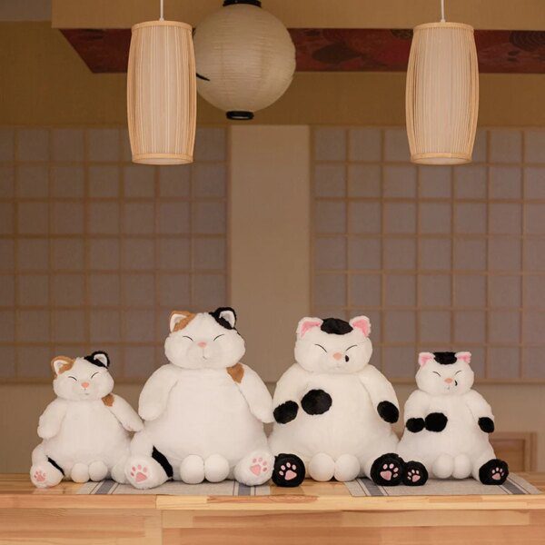 peluche chat Nouvel arrivage de jouets de chat en peluche doux japonais