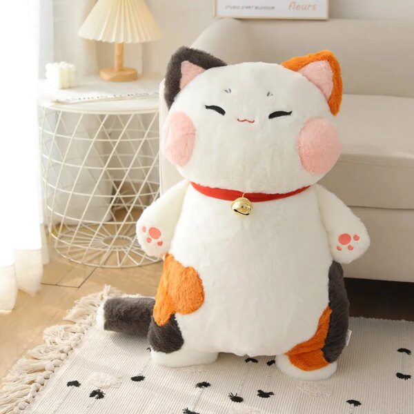 Peluche chat porte Fortune, appel japonais, animaux en peluche