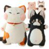 Peluche chat porte Fortune, appel japonais, animaux en peluche