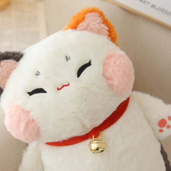 Peluche chat porte Fortune, appel japonais, animaux en peluche