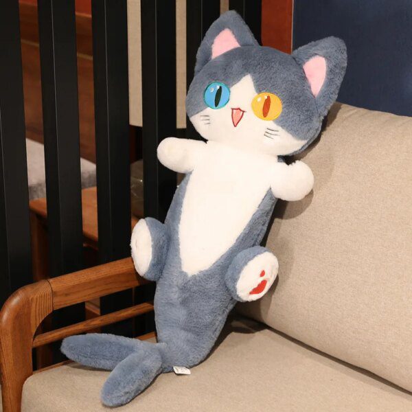 106139-0c7557.jpg peluche chat Kawaii Transform Blue Shlavabo Cat Peluche Jouets pour Enfants