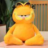 peluche chat en colère Garfield , animal Disney, peau de tigre paresseuse