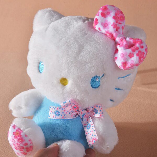 chat peluche Sanurgente Hello Kitty pour enfants, Kawaii, Sakura
