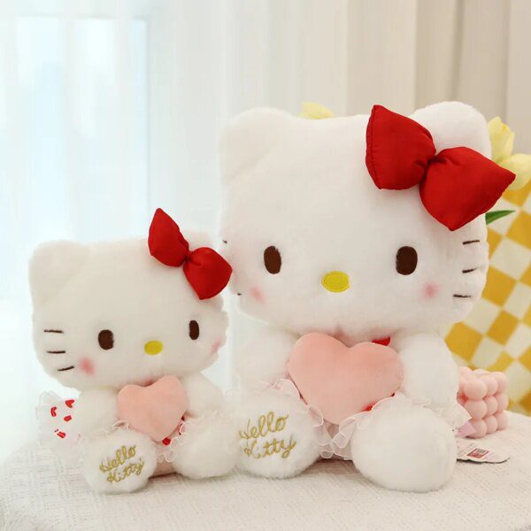 chat peluche Sanurgente Hello Kitty Chi id pour filles, beurre de chat
