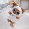 peluche chat siamois pour enfants, pendentif chaton