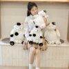 Peluche chat Kawaii gras 35/45cm, jouet mignon et paresseux