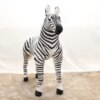 Peluche geante zèbre pour enfants, Hukelma réaliste