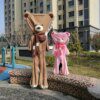 Peluche geante AngiSize-Écharpe en peluche de dessin animé pour enfants