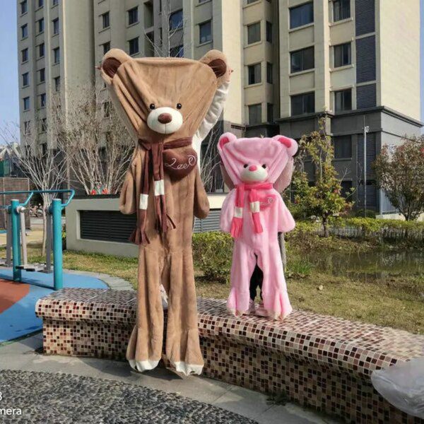 Peluche geante AngiSize-Écharpe en peluche de dessin animé pour enfants