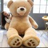 Peluche geante ours pour enfants, 7 couleurs, 100-260cm