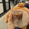 Peluche ours oreiller en peluche, grosse tête, corps musculaire