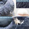 Coussin chien de lit en peluche pour chien, tapis Long