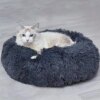 Coussin chien de lit en peluche pour chien, tapis Long