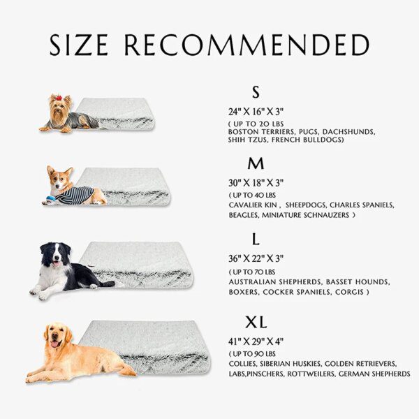Coussin en peluche super douce apaisante – Lit polyvalent