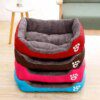 panier chien chaud pour animaux de compagnie de couleur bonbon