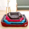 panier chien chaud pour animaux de compagnie de couleur bonbon