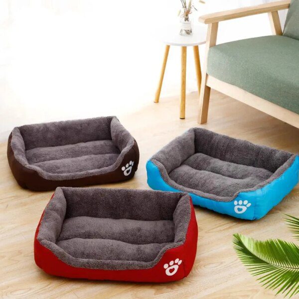 panier chien chaud pour animaux de compagnie de couleur bonbon