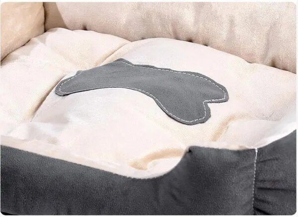 Panier niche cocoon pour chien & chat – Lit maison ultra-confort
