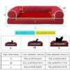 lit pour chien Maison de couchage chaude pour animaux de compagnie