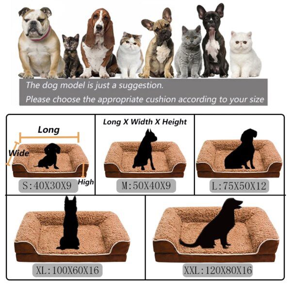 Lit pour chien domestiques, niche pour chien, chat