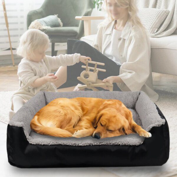 Coussin de lit lavable pour chien & chat – Canapé-lit respirant