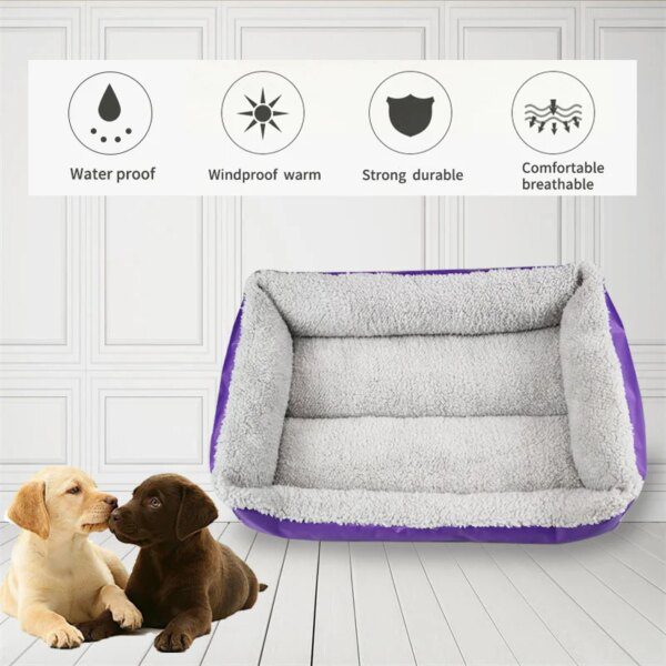 Coussin de lit lavable pour chien & chat – Canapé-lit respirant
