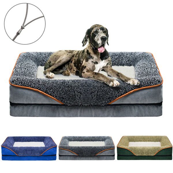 lit pour chien Polymères lavables pour petits chiens