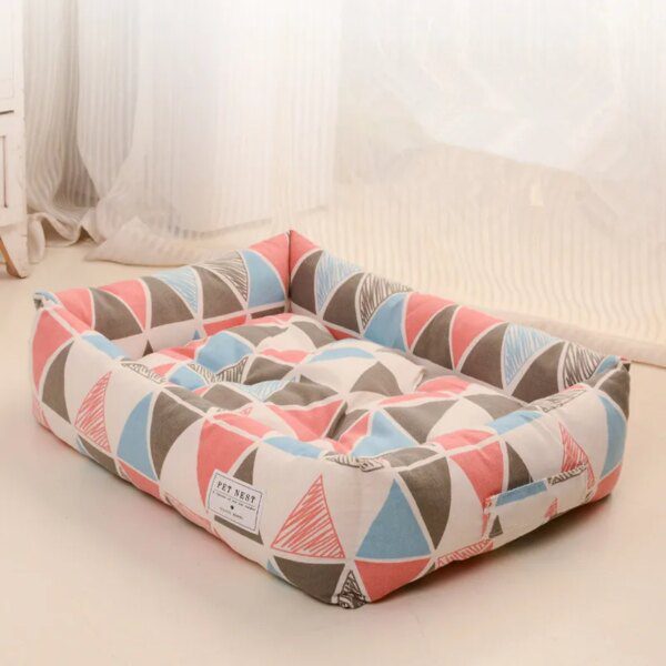 Panier chien rectangulaire rafraîchissant – Canapé-lit lavable en polymères