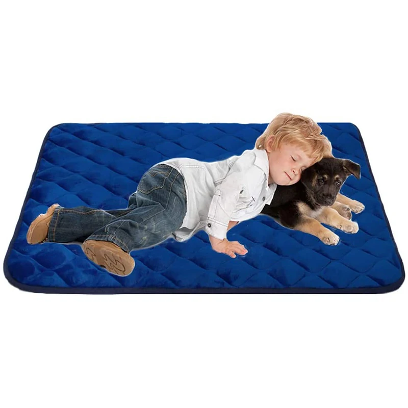 dog bed-navy