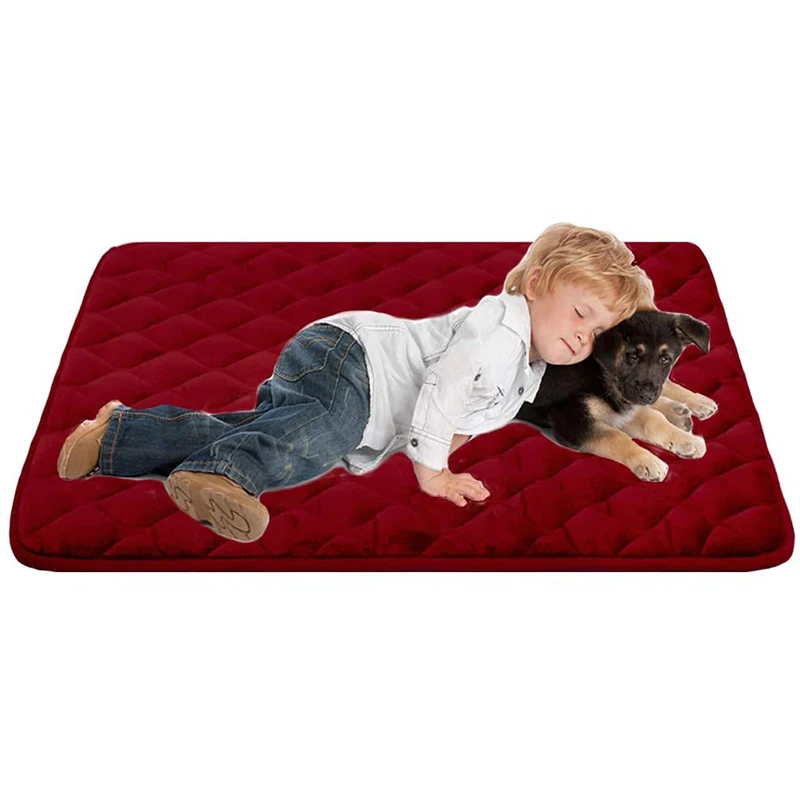 dog bed-red