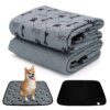 Tapis Imperméable Réutilisable pour Chien & Chat – Protection Canapé